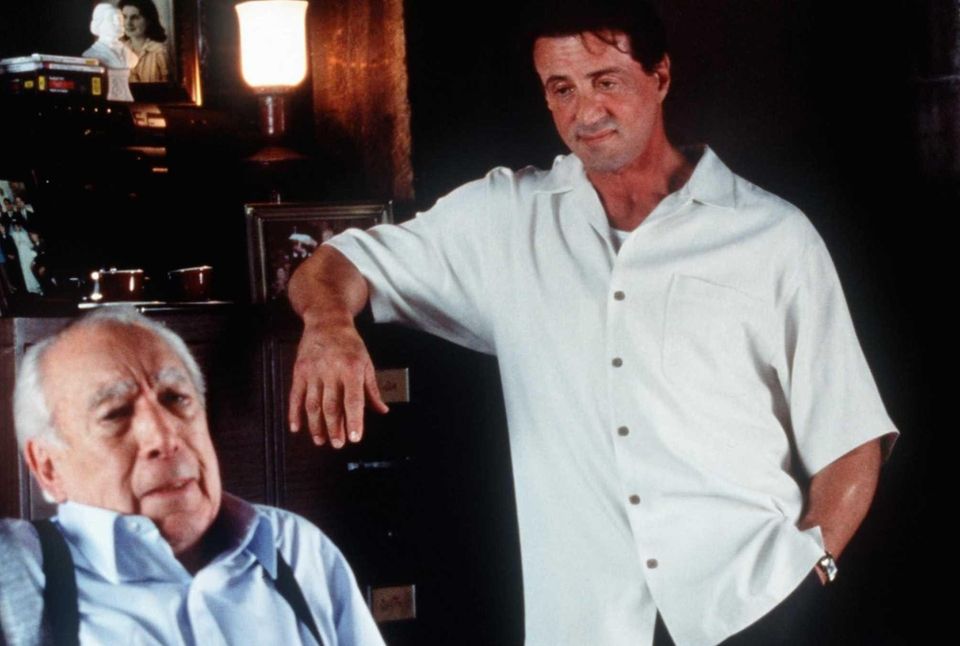 Two-time Oscar winner Anthony Quinn and Sylvester Stallone