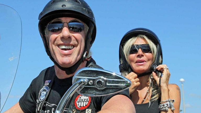 Dee Snider and his wife, Suzette, prepare to