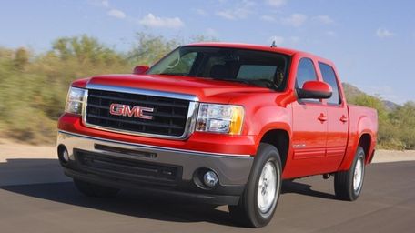 The 2010 GMC Sierra.