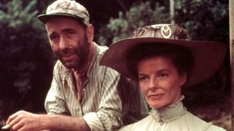 Katharine Hepburn and Humphrey Bogart in 1951's "The