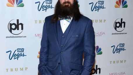 Television personality Jep Robertson of 'Duck Dynasty' arrives