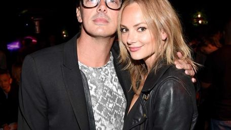 Actor Donovan Leitch and his his fiance Libby