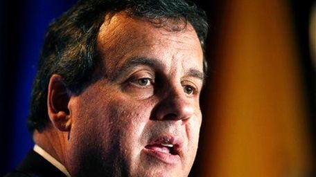 New Jersey Gov. Chris Christie on Thursday, Dec.