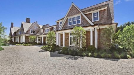 An East Hampton Village house with a pre-existing