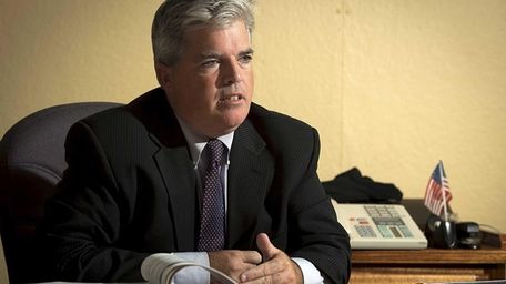 Suffolk County Executive Steve Bellone on Oct. 18,