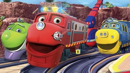 The trains of TV's " Chuggington" will come