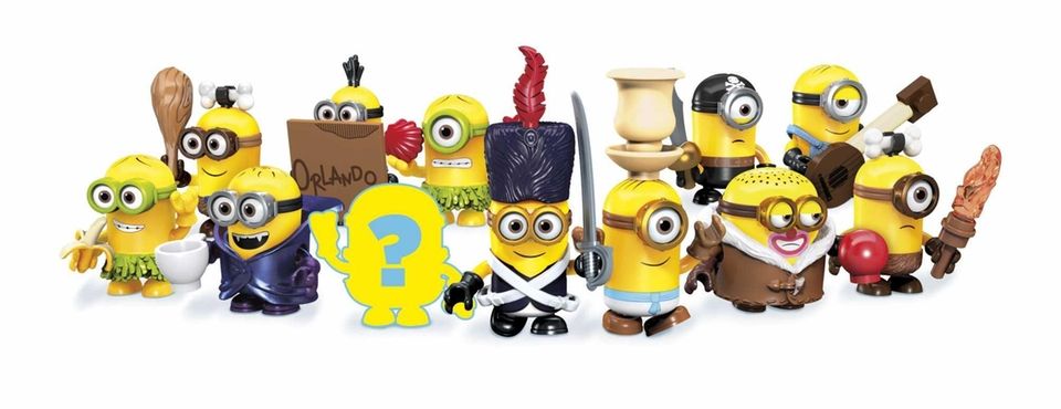 The Mega Bloks Despicable Me -- Buildable Minions